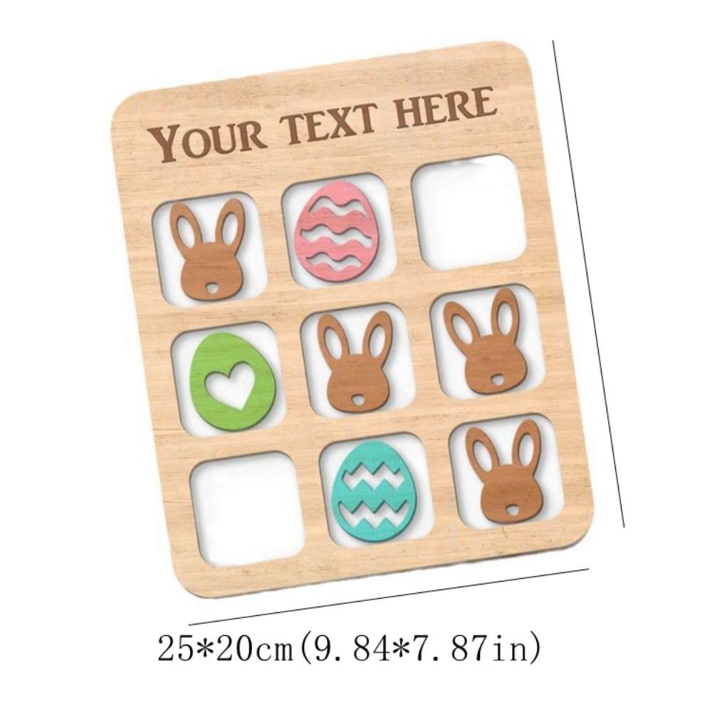 Parent-Child Tic Tac Toe Board Game Interactive XO Chess Board Toys Fun Board Game Toys Friends