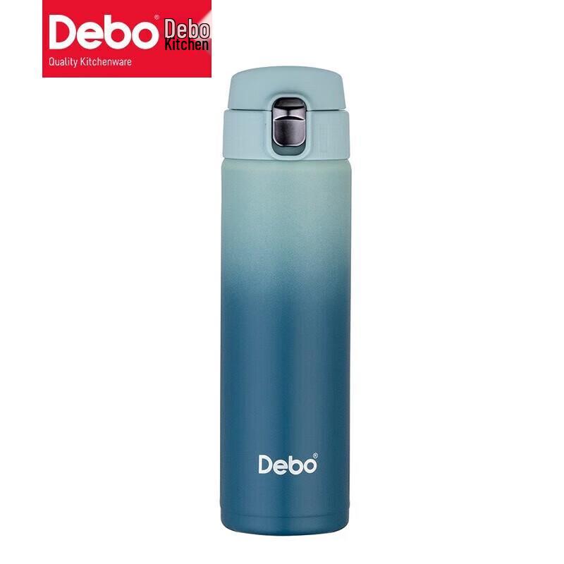 Debo Masha 500ml Gradient Blue 304 Stainless Steel Insulated Bottle