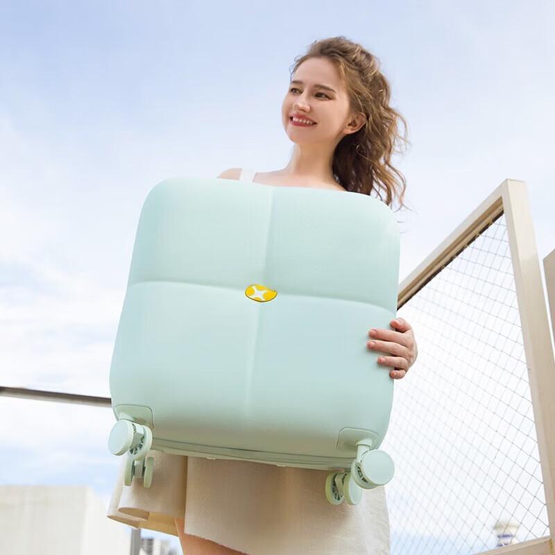 MGOB PC Hardshell Scratch-Resistant Spinner Suitcase