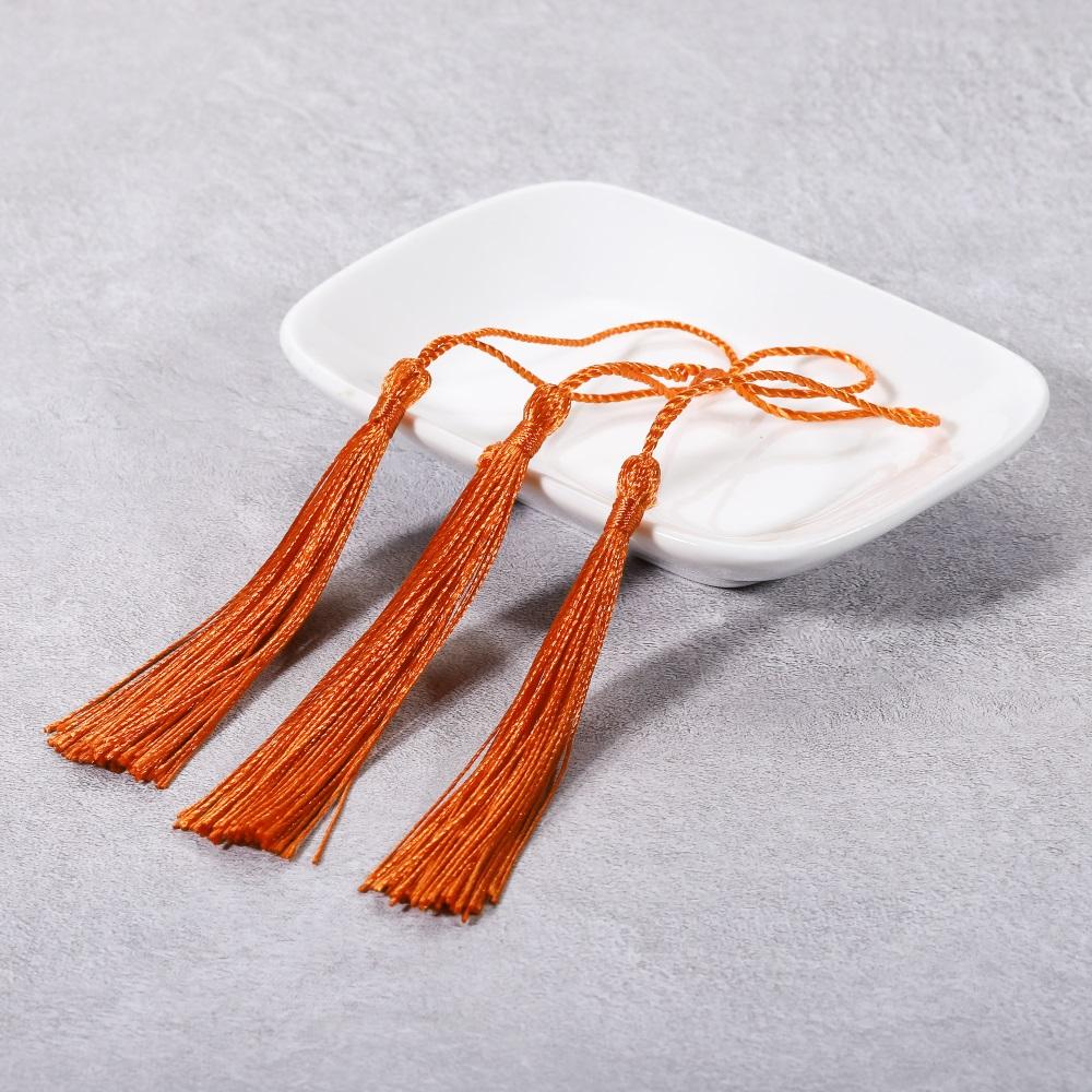10Pcs/Pack Fringe Trim Sewing Curtains Hanging Rope Silk Tassels Jewelry Accessories DIY Wedding Decor Supplies Wholesale