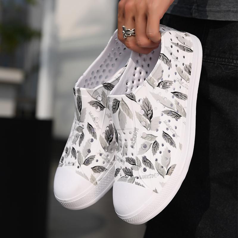 EVA Beach Summer Sandal Holey Shoe Kid Boy Girl Garden Cave Shoe Child Sandal Women Garden Sandal Graffiti Casual Outdoor Shoe