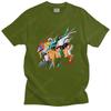 Handsome Saint Seiya Knights Of The Zodiac T Shirt Unisex Short Sleeved Cotton Tshirt  Los Caballeros Del Zodiaco Tee Top