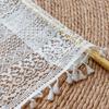 Gentle Lace Curtains American Crochet Hollowed Out Fresh And Translucent Kitchen Living Room Bay Window Curtain Finished Product
