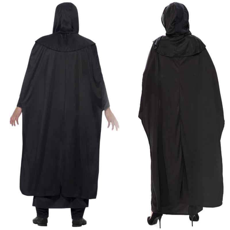 Unisex Zauberer- & Hexenkostüm Robe - Halloween Zauberer- & Vampir-Outfit