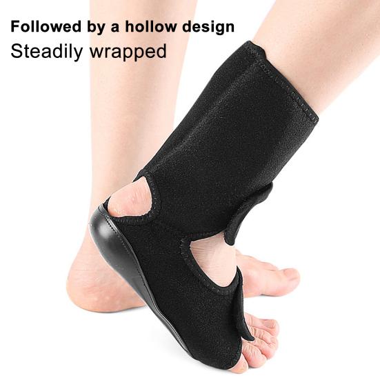 Kotníková ortéza s upevňovací páskou Nastavitelná Prodyšná Elastická Odolná proti opotřebení Přiléhavá Pohodlná Kotníková podpůrná ortéza