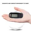 Pedometer Step Counter Large LCD Screen USB Rechargeable Accurate Portable Lightweight Pedometer with Lanyard for Women Men Kids