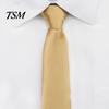 Narrow Necktie Tie Comfortable Modern Smooth Men's Bow for Outdoor