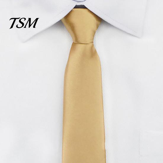 Narrow Necktie Tie Comfortable Modern Smooth Men's Bow for Outdoor