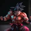 21cm Anime Dragon Ball Z Figure Son Goku Kaioken Action Figurine Pvc Statue Collection Model Decoration Ornaments Toys Gift