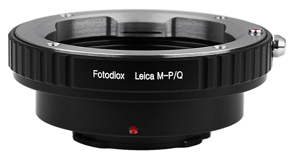 Fotodiox Lens Mount Adapter for Leica M Lens to Pentax Q Mount Mirrorless Camera (PQ) Body.