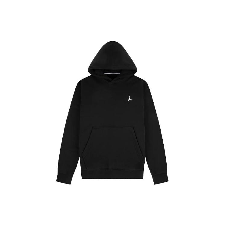 Jordan ESSENTIALS Sweatshirts Men s Black Hooded Thickened Regular DA9818-010 XXL