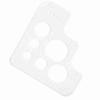 Clear Acrylic Circle Corner Hole Stitching Template Stencil Leather Positioning Tool