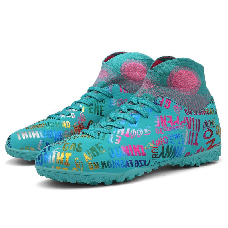 Fashion Custom Free Combination Football Sports Training Shoes Men AG Turf Football Shoes Soccer Football Shoes