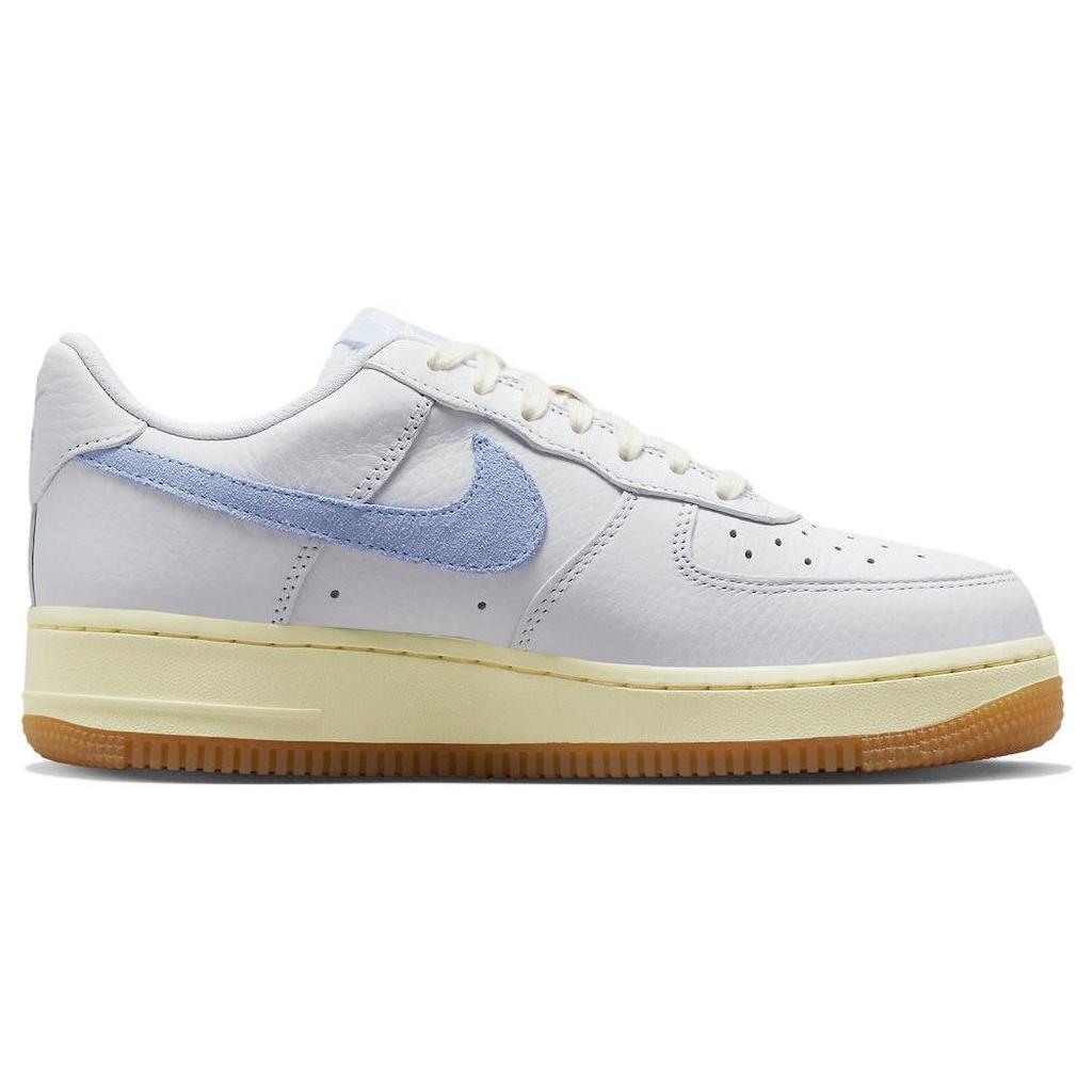 Nike  Air Force 1 07 White Cobalt Bliss Women Sneakers Alabaster Coconut-Milk FD9867-100