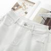 2025 Off-White High-Waisted Slimming Straight-Leg Jeans for Women