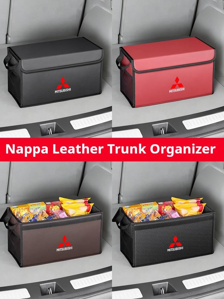 For Mitsubishi ASX Colt L200 Lancer Outlander Pajero Ralliart Car Trunk Foldable Storage Box Large-Capacity Stowing Tidying Bag ZL0