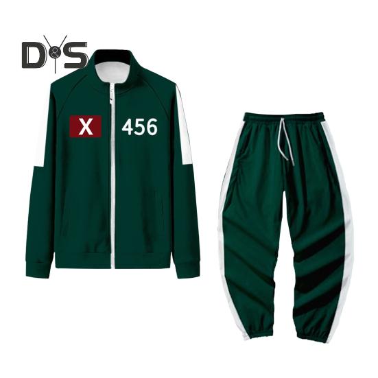 

Мужской костюм для косплея, комплект с длинными рукавами, спортивная толстовка с эластичной резинкой на талии, комплект брюк для косплея, карнавальный костюм, реквизит для вечеринки M