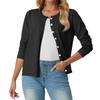 Women's Fashion Casual Comfortable Solid Color Cardigan Jacket