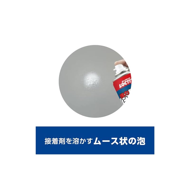 LOCTITE Strong Adhesive Remover 220ml - For removing old, stubborn tape and stickers, and cleaning up duct tape residue.
