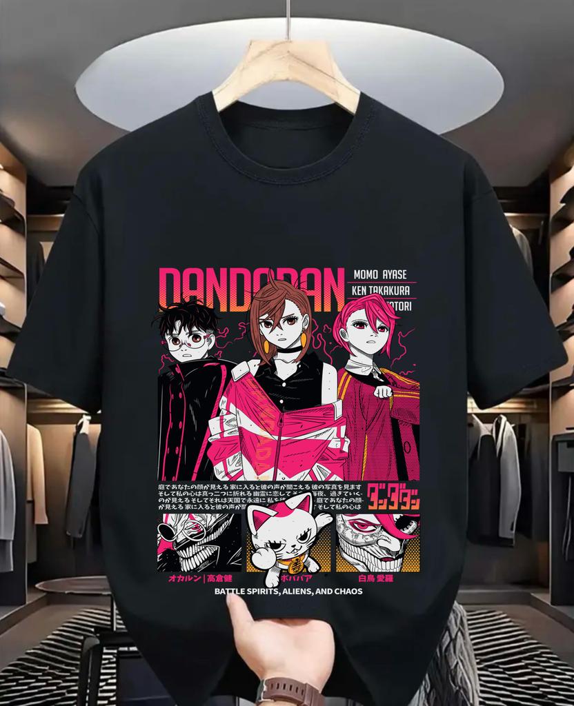 Anime T-shirt Okarun Momo Ayase Okarun Exclusive AnimeGirl Shirt All Size