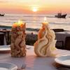 Creative Sea Maiden Shape Silicone Mold For Handmade Candle Heat Resistant Crafting Tool Ideal For Kids And Adults