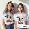 202526 Moda de Verano Camiseta Mickey Y2k Minnie Mouse Sombrero Estampado 100% algodón Camiseta Estampada Mujer Holgada Camiseta Disney