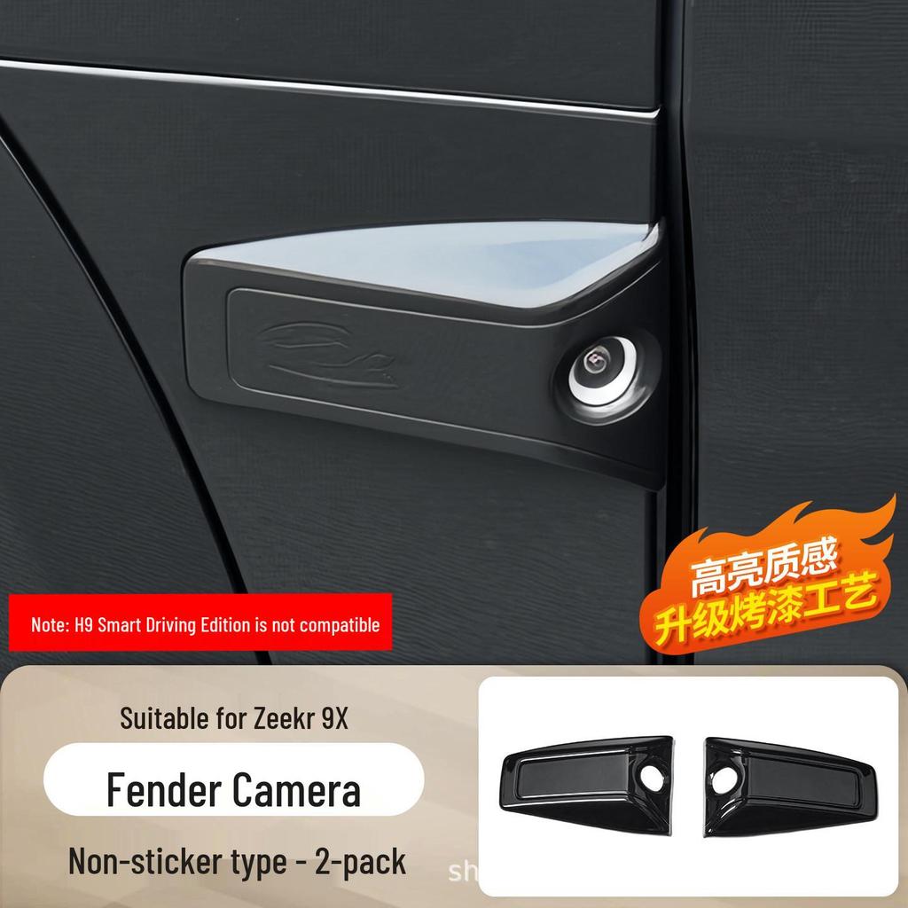 Zeekr 9X Obsidian Black Trim Kit: Blackened Grille & Front Face Decorative Parts