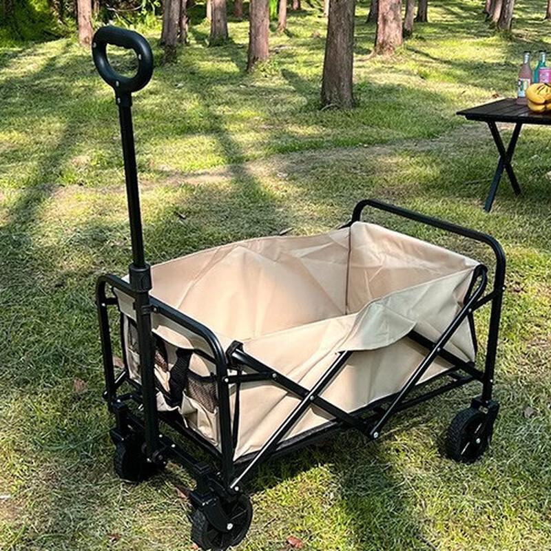 Portable Outdoor Folding Utility Cart & Accessories