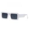 Small Square Full Frame Sunglasses UV400 PC Frame & Lens Light Blocking
