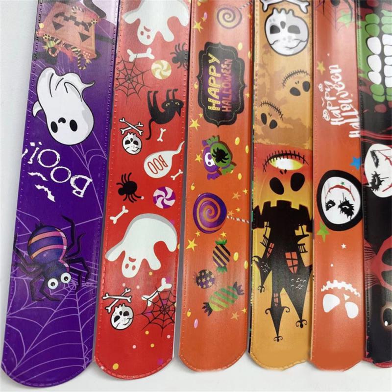 Childrens Clapping Ci Cosplay Party Decorations Eye-catching Holiday Decoration Popular Cute Cartoon Skull Bracelet Perfect Gift