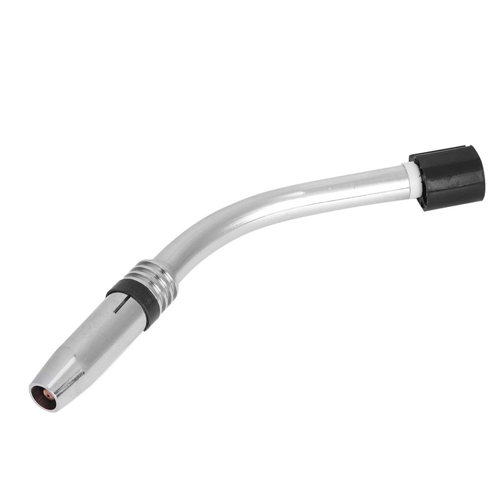 Torcia Saldatura 24KD Collo di Cigno MIG per Stile Binzel Abicor Ugello W 9mm Acciaio Inossidabile Ottone