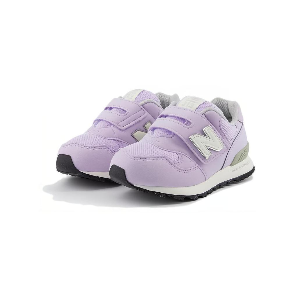 New Balance Nb 313 Durable Anti-Kick Breathable Low-Top Walking Shoes Baby Shoes Light-Purple IO313JL2