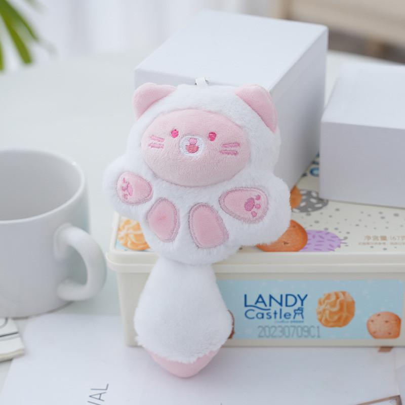 Entzückender Katzen Plüsch Schlüsselanhänger Weiches Stofftier Niedliches Cartoon Tier Schlüsselring Für Geschenke