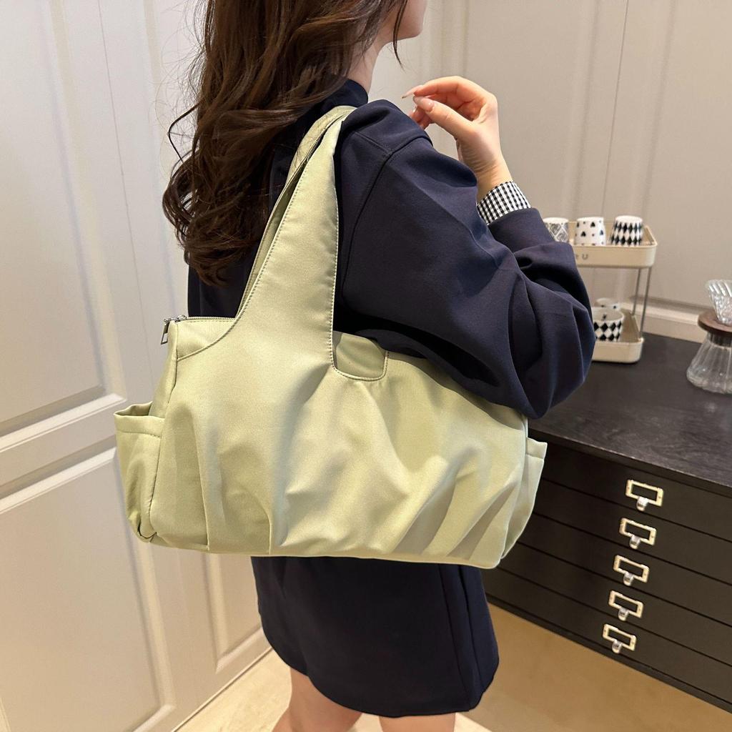 Japanese Minimalist Large-Capacity Lightweight Women's Shoulder Tote Bag