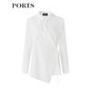 PORTS Women's Elegant Spring White Blouse