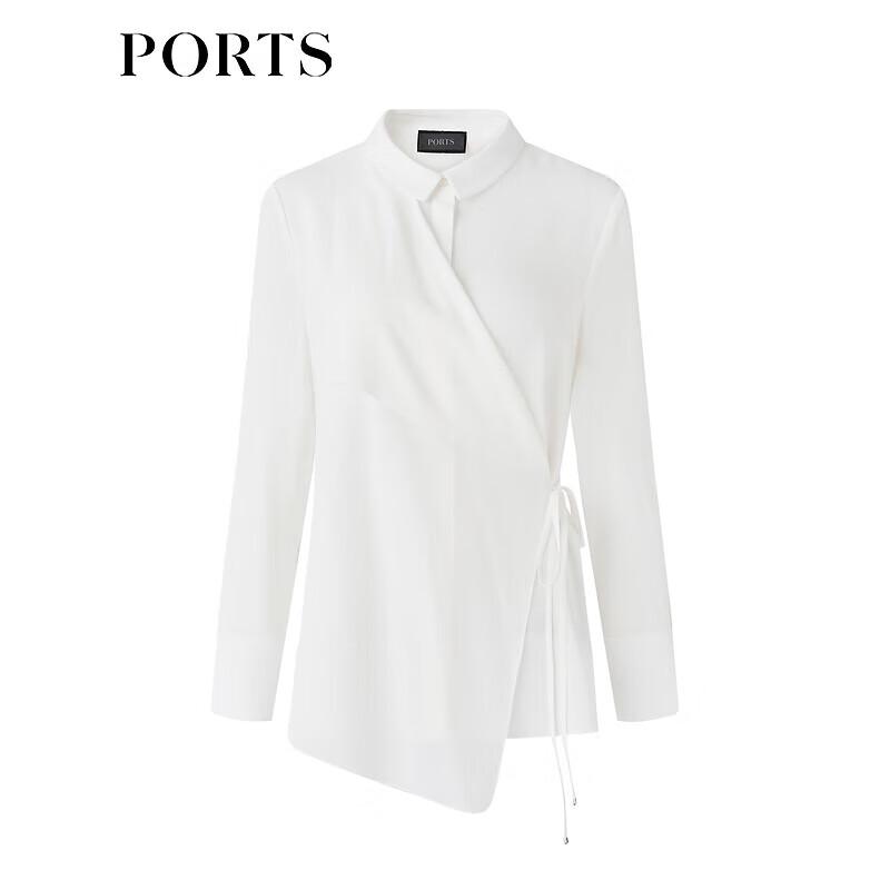 PORTS Women's Elegant Spring White Blouse