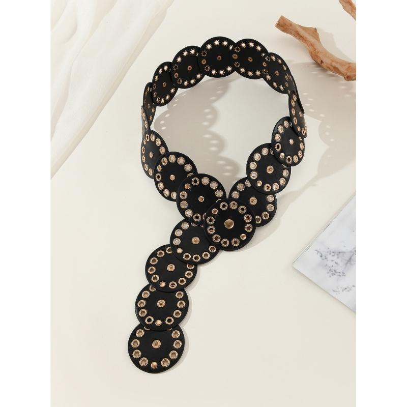 Girls Elegant Waist Belt for Banquet Idol Costume Jewelry Waist Body Jewelry for Party/Club for Jeans Pants Belt