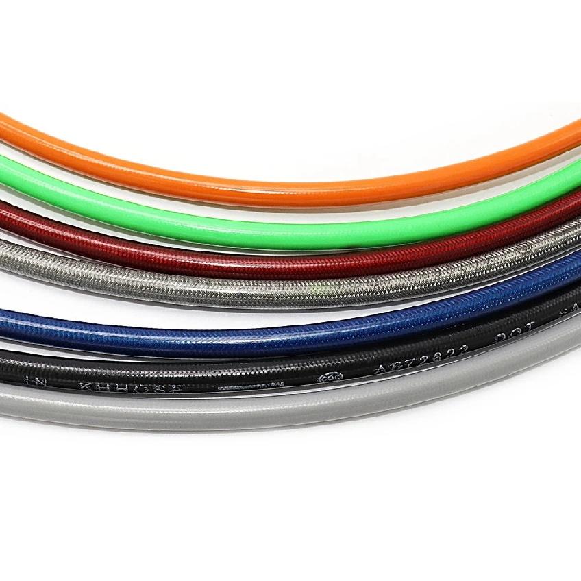 100mm-5000mm10mm Banjo Motorcycle Hydraulic Brake Hose Line Cable for motorcycle Universal Racing Bike Brake ATV Clutch Oil Pipe