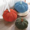 3D Simulated Pumpkin Pillow Plush Pillow Sofa Cushion (7.8inch, Olive)