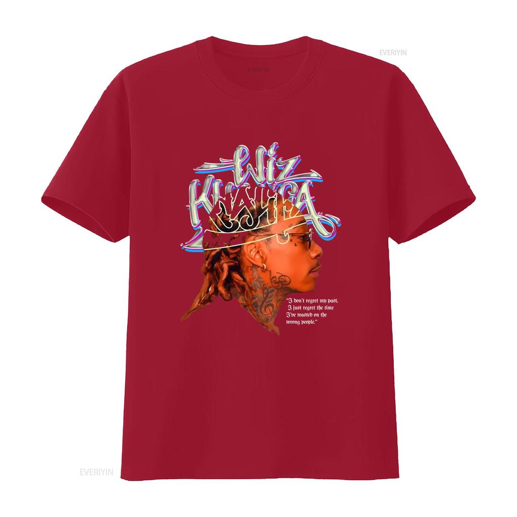Kids Wiz Khalifa American Rapper Popular RAP Music T Shirt New with Trendy Design and Inspirational Quote vintage Washed