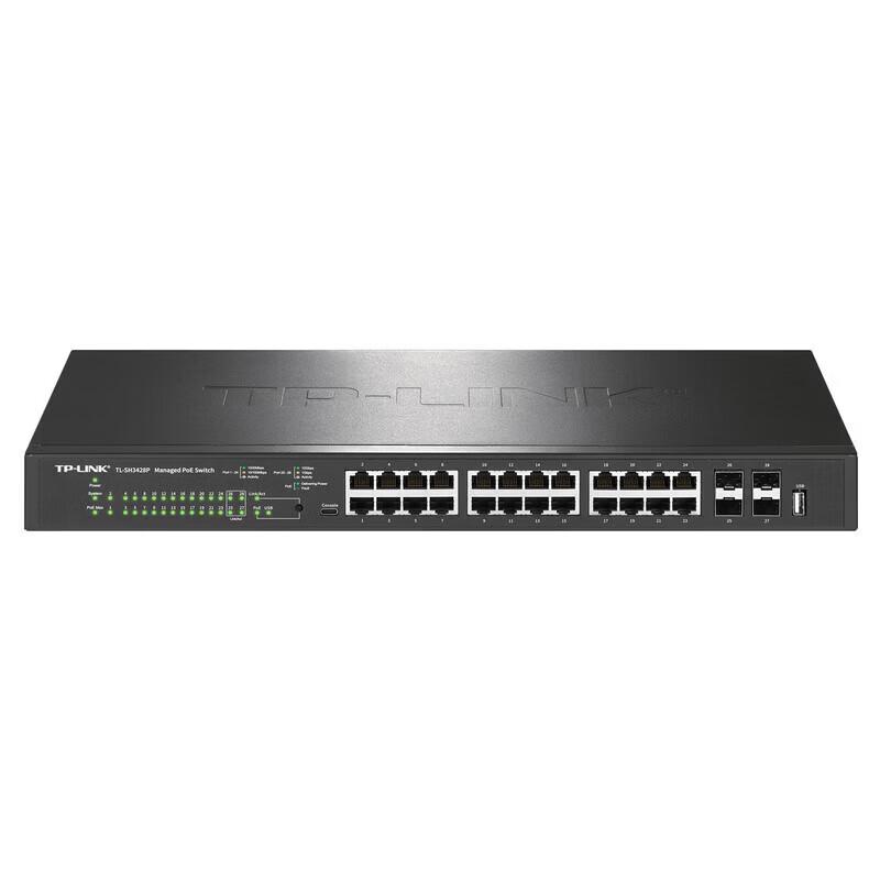 Tp-Link TL-SH3428P 28-Port PoE+ Managed Gigabit Switch