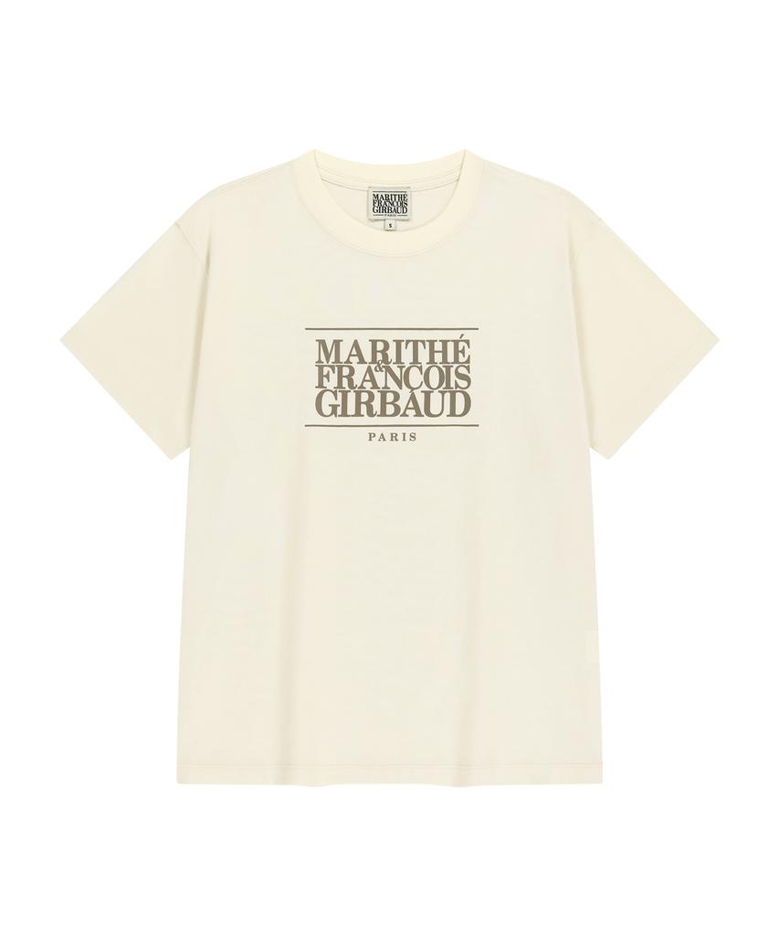 Malittepeulangsowajeobeo Classic Logo Tee Cream
