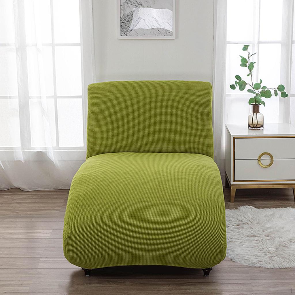 Cover,Stretch Covers for Living Room,Chaise Slipcover,Armless Indoor Slipcover Bedroom Chaise