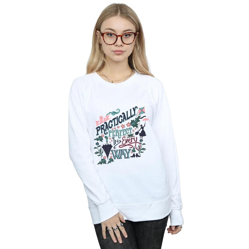 Mary Poppins Womens/Ladies Practically Perfect In Every Way Sweatshirt