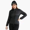 Women Fashion Ultralight Padded Puffer Jacket Coat Lady Soild Lightweight Warm Outwear with Detachable Hood Storage Bag