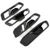 For Accord 2023 2024 11th Car Inner Side Door Handle Bowl Cover Trim Interior Accessorie (abs Carbo