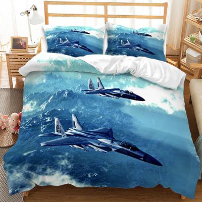 Speed Sports Car Duvet Cover Set King Queen Size 3D Extreme Sports Luxury Motorcycle For Kids Boys Teens Polyester Bedding Set