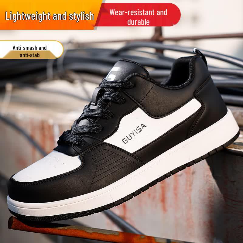 Weierdun Men s Steel Toe Safety Work Shoes 41