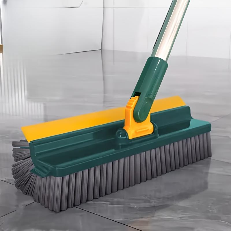 Floor Scrub Brush 5 In 1 Long Handle Adjustable Wiper Broom Tools Wall Corner Floor Scrape Brush Kitchen Bathroom Cleaning Brush