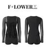 Korean Style 2026 Women's Flattering Slim Long Sleeve Swimsuit with Skirt and Sun Protection